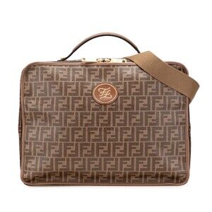 Zip Around Travel Bag Zucca Coated #221942F11B